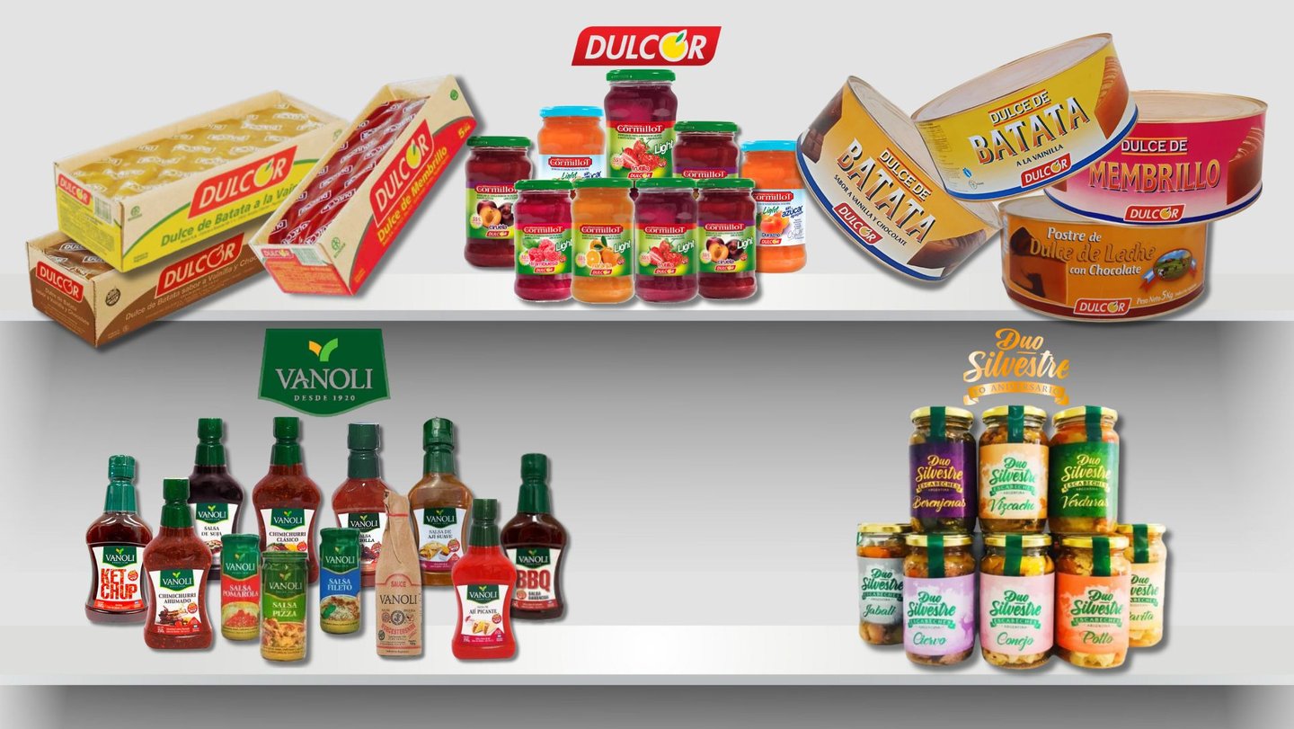 Venta mayorista-entregas sin costo en CABA y zonas de GBA-Dulces Dulcor-Salsas Vanoli