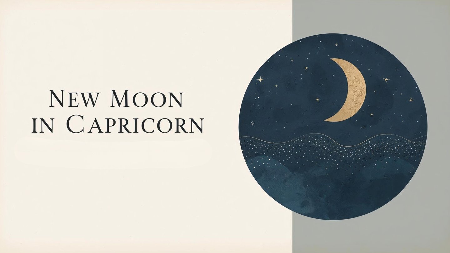 New Moon in Capricorn | January 18, 2026