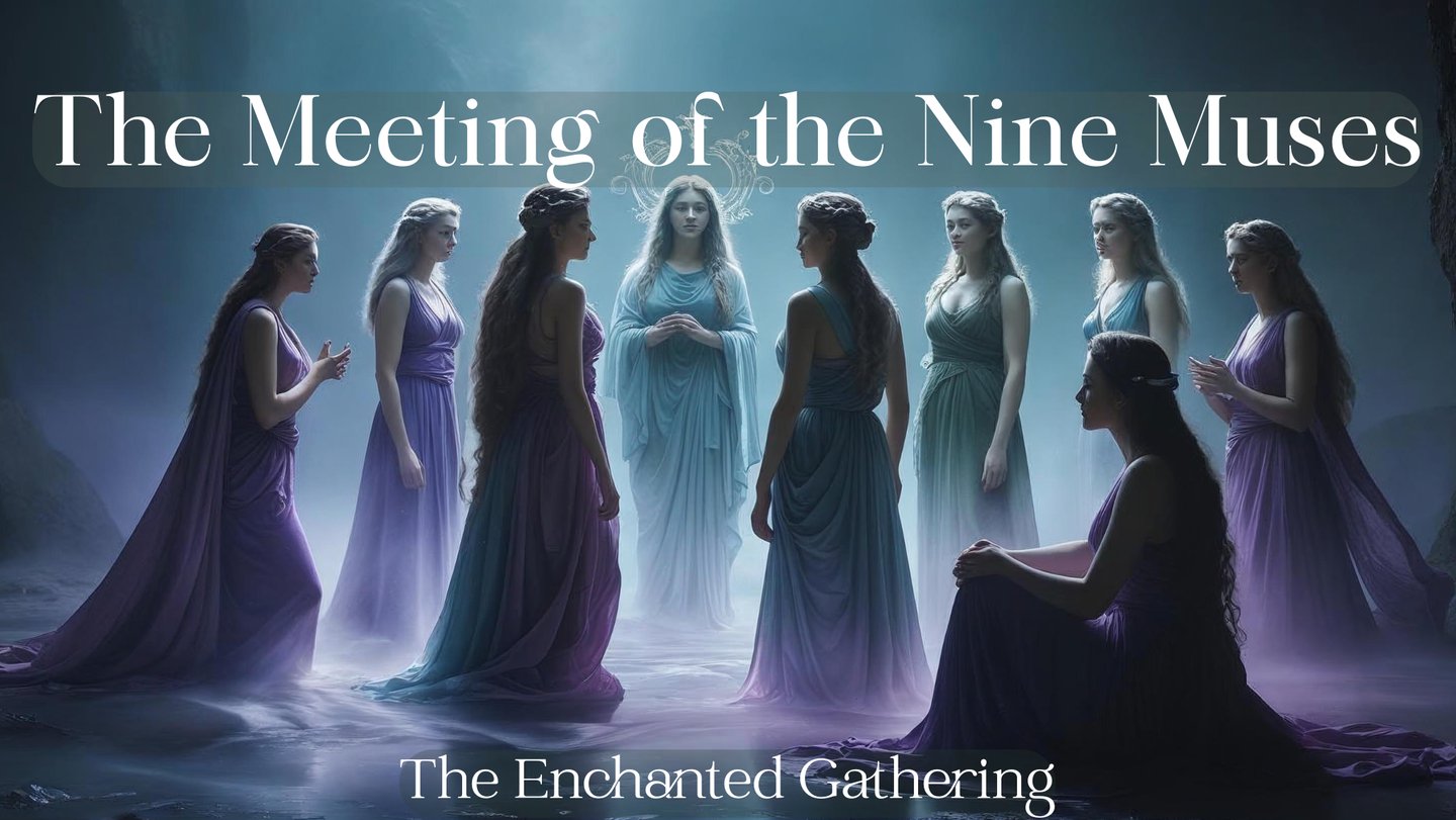 The Enchanted Gathering: The Meeting of the Nine Muses