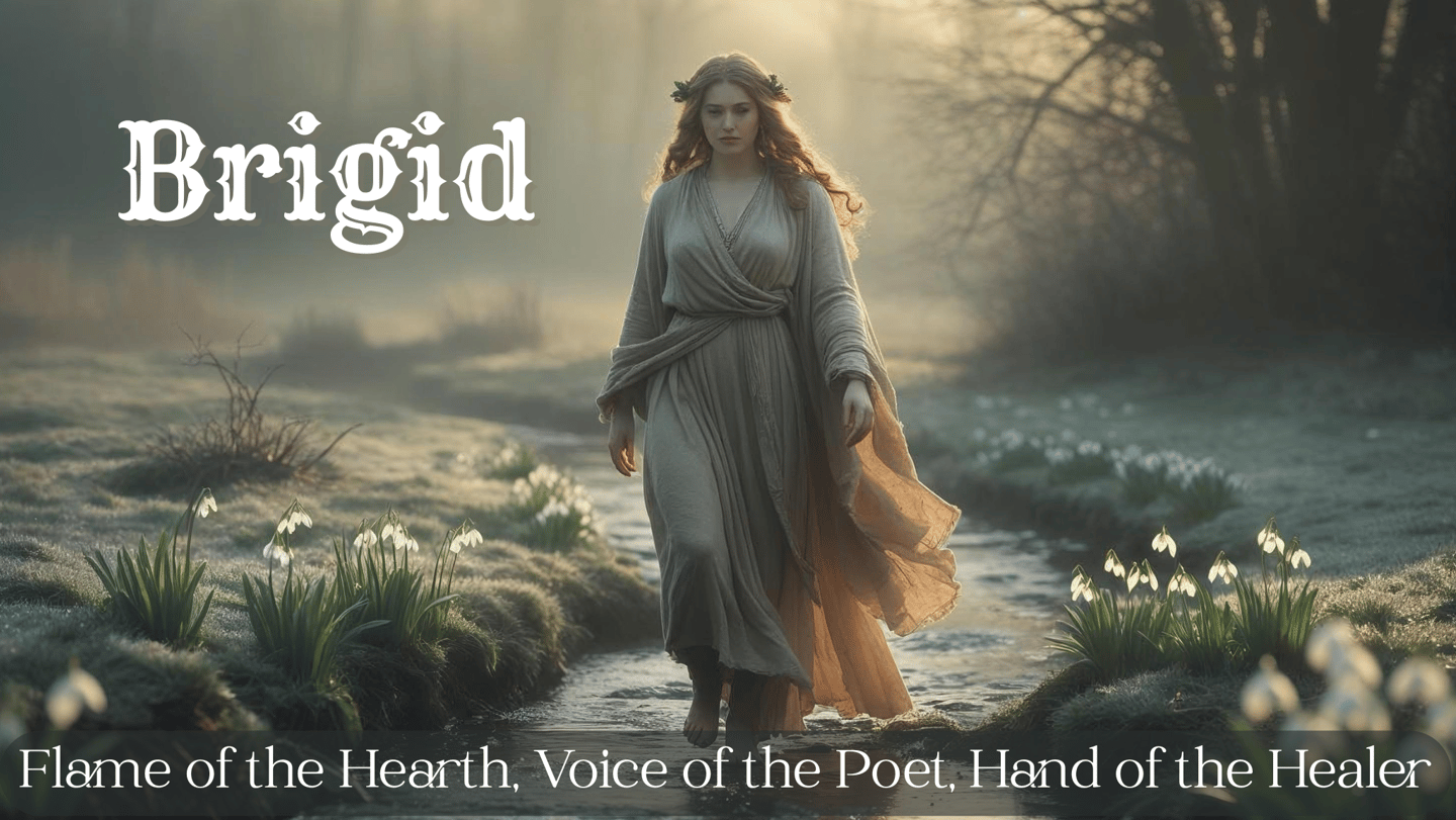 Brigid: Flame of the Hearth, Voice of the Poet, Hand of the Healer