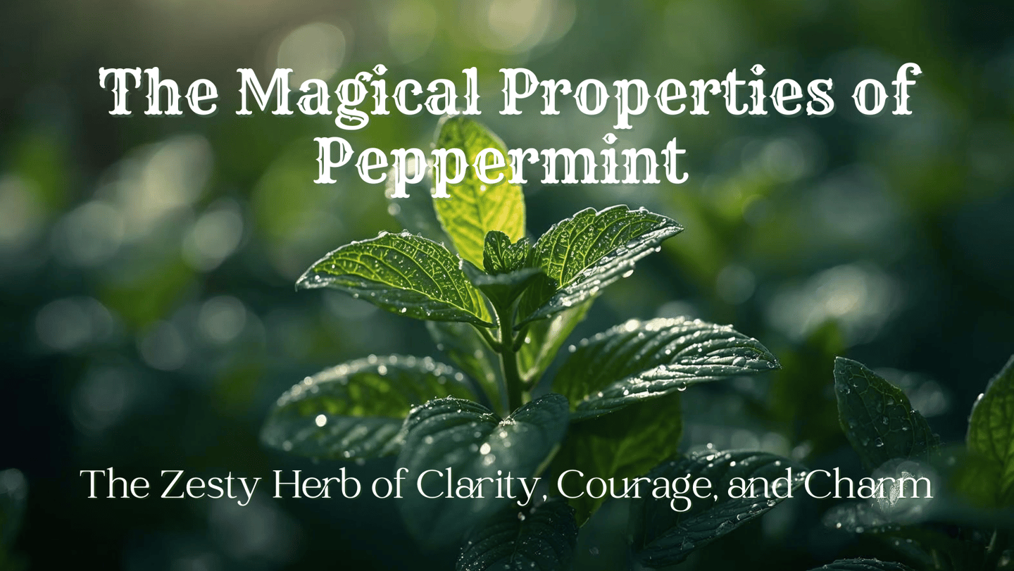 The Magical Properties of Peppermint — The Zesty Herb of Clarity, Courage, and Charm