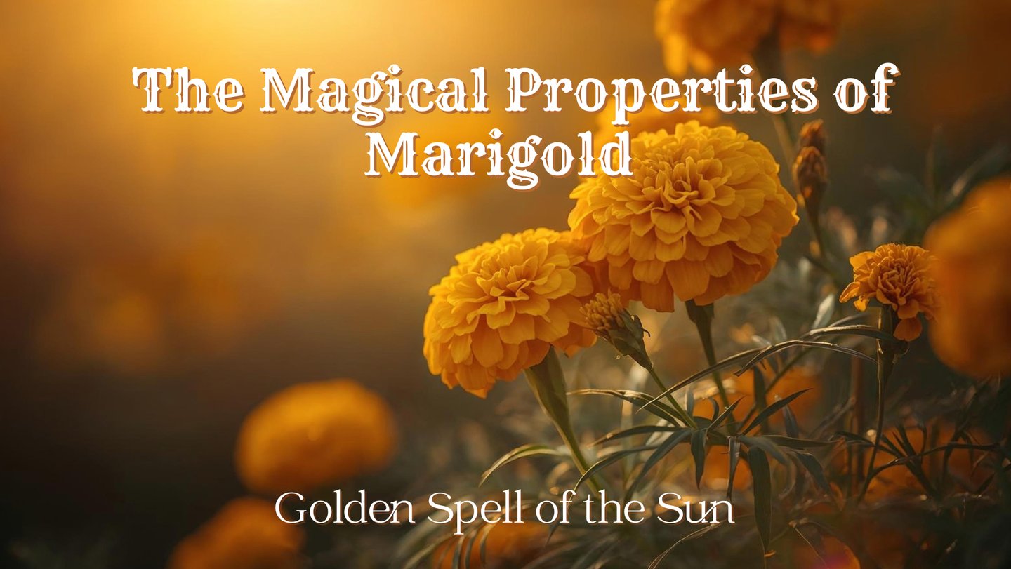 The Magical Properties of Marigold — Golden Spell of the Sun