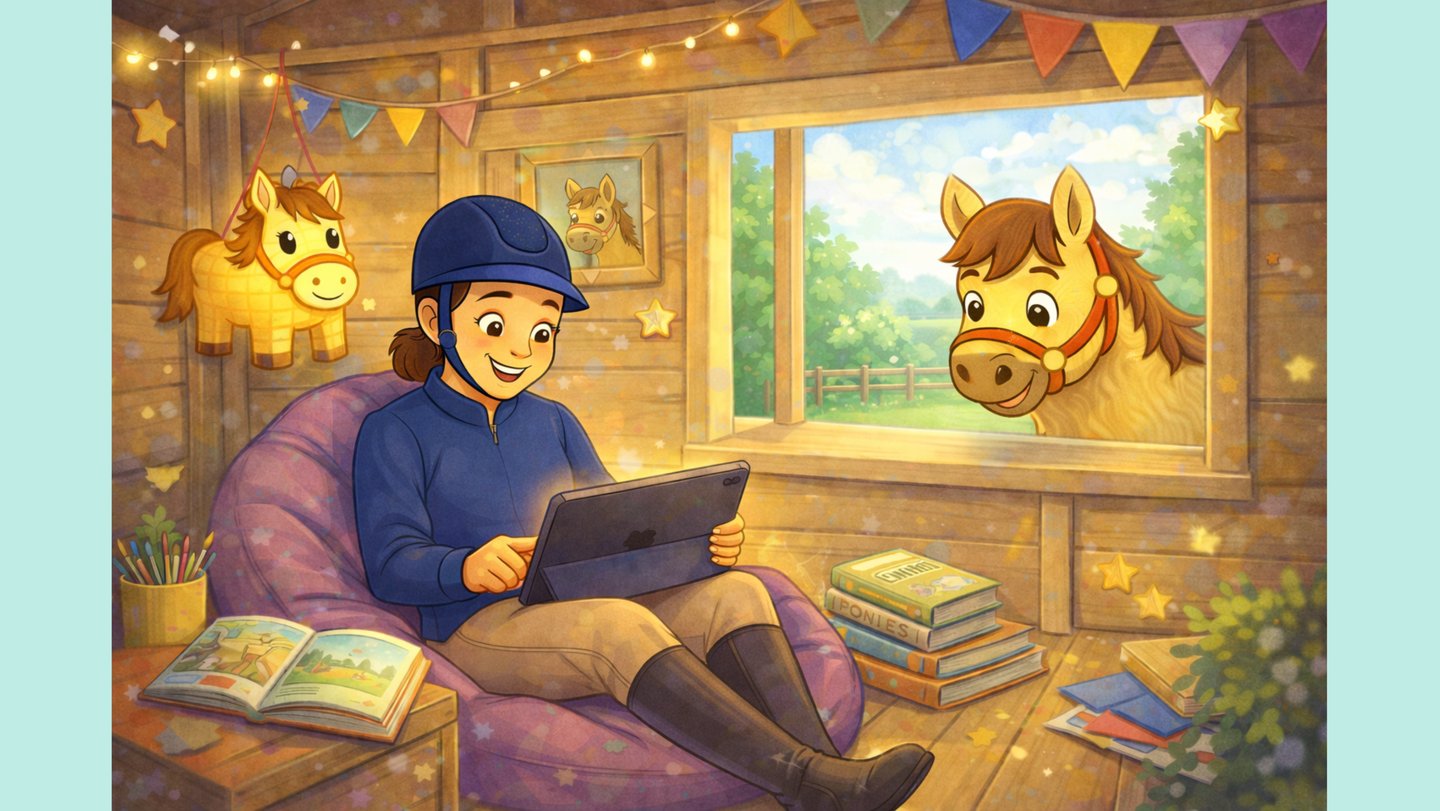 Cartoon Illustration von Pancake und er Ponytante - PonyKidz BLOG