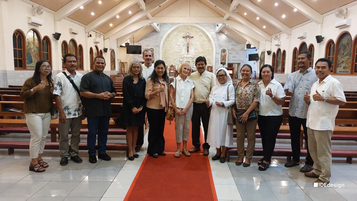 Kunjungan Paroki Tuka - Bali ke Paroki Santo Petrus Negara