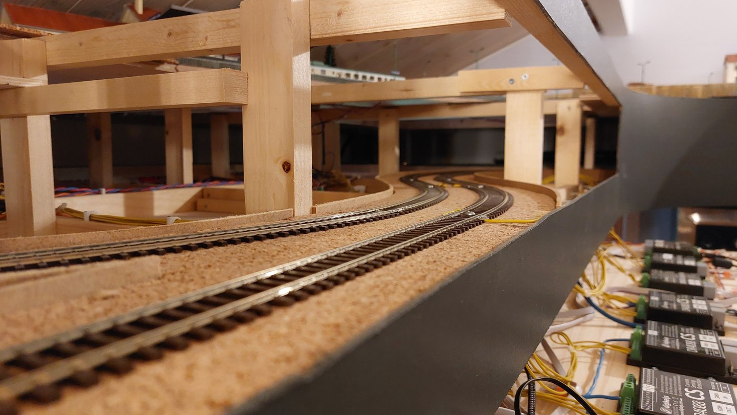 réseau de trains miniatures