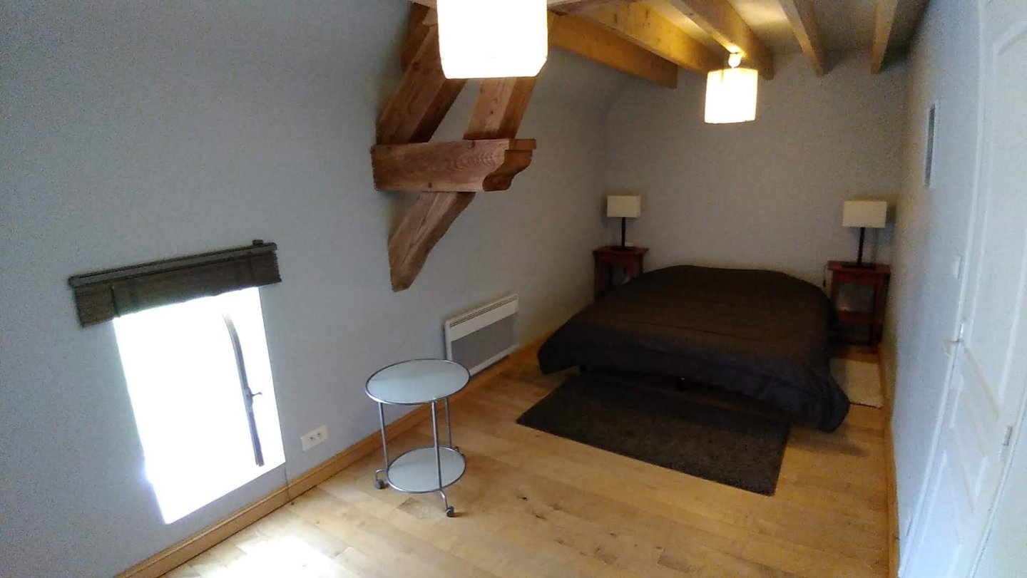 Chambre parents gîte dans le Cotentin en Normandie pour 6 personnes