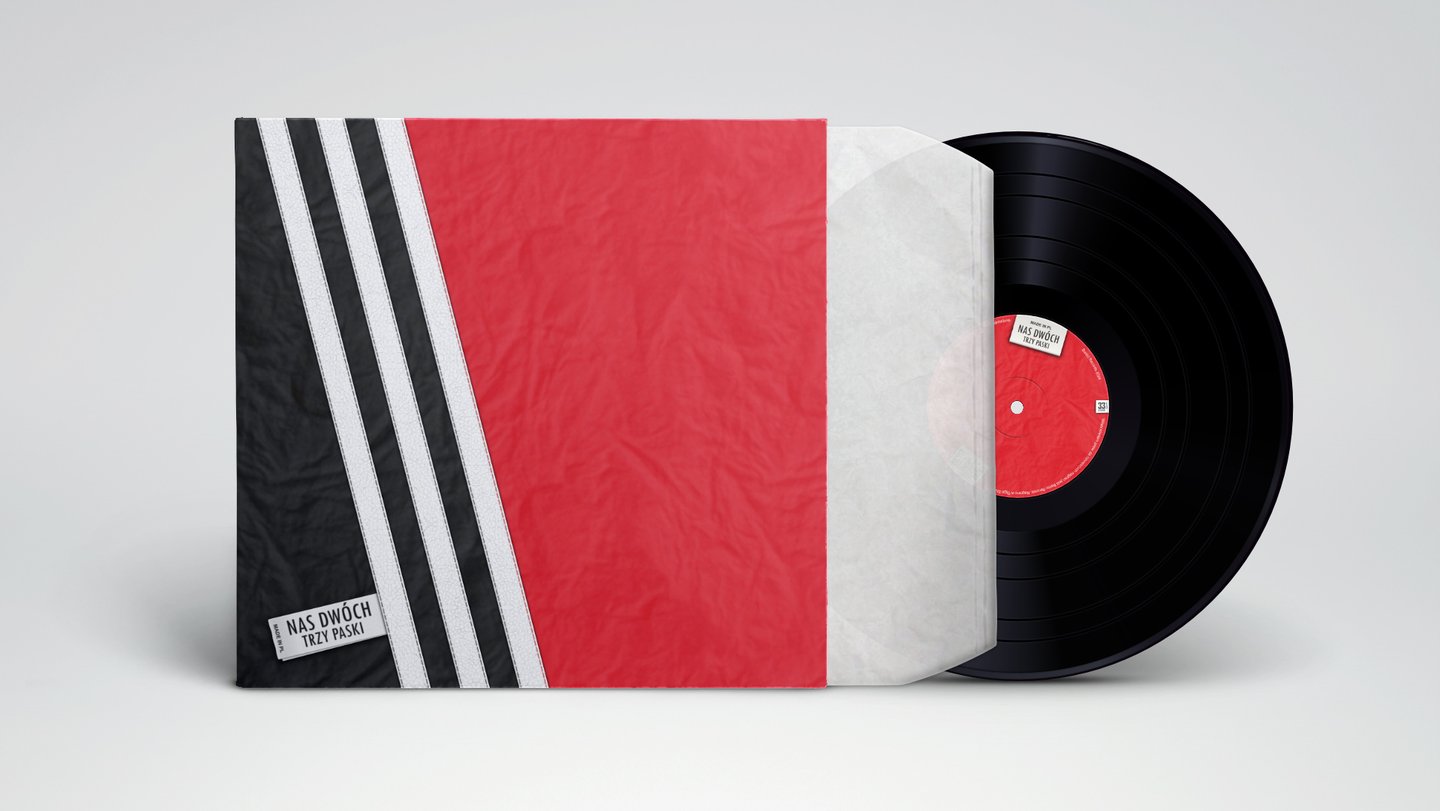 Vinyl album inside sleeve