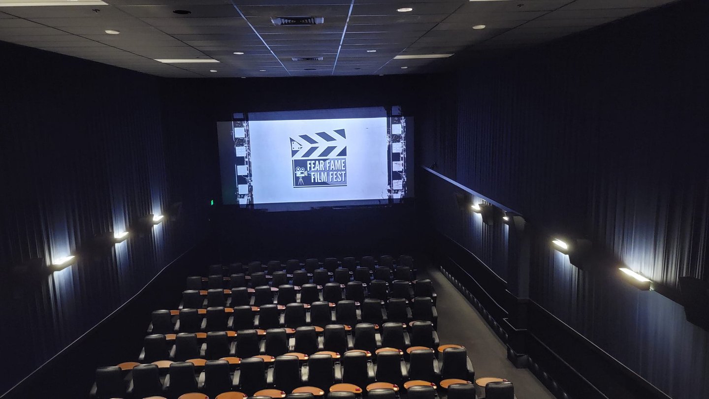 Fear Fame Film Festival screening showcasing independent films.