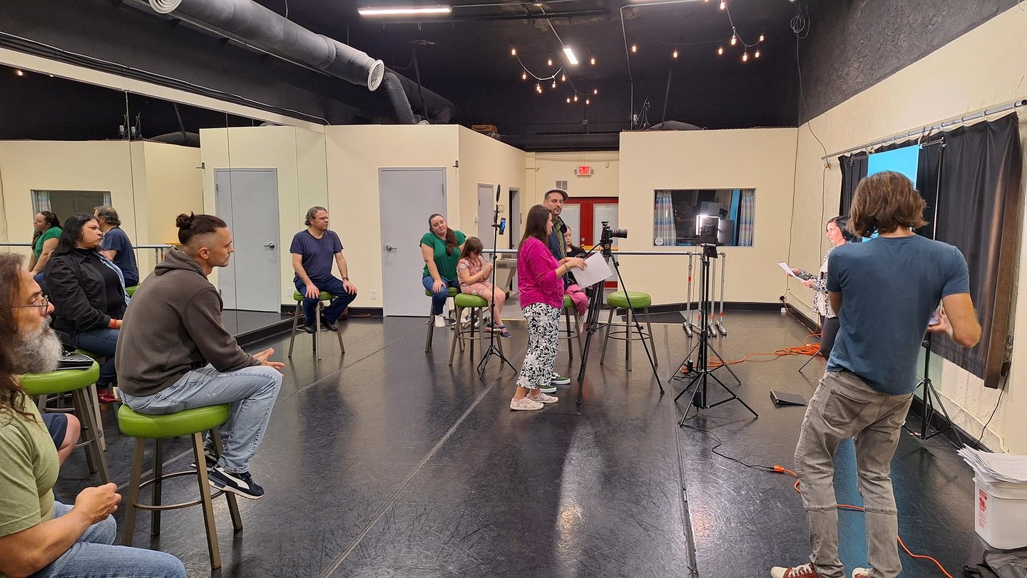 Creative filmmaking workshop led by Fear Fame Arts Foundation.