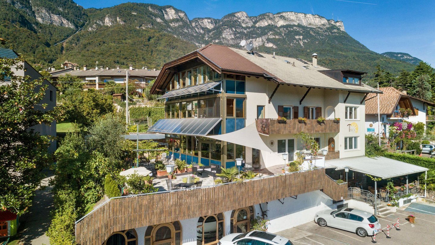 Ferienwohnung La Terrazza in Kaltern - Aussenansicht
