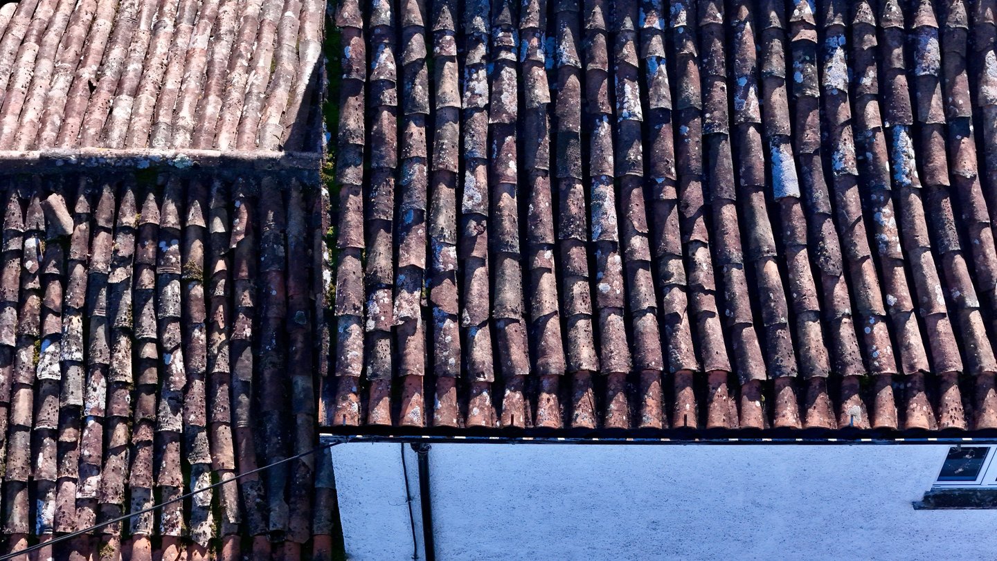 Inspection de toiture réalisée par drone