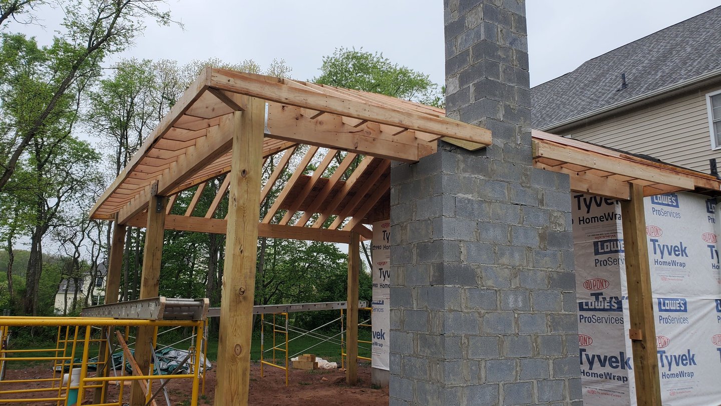 outdoor living space