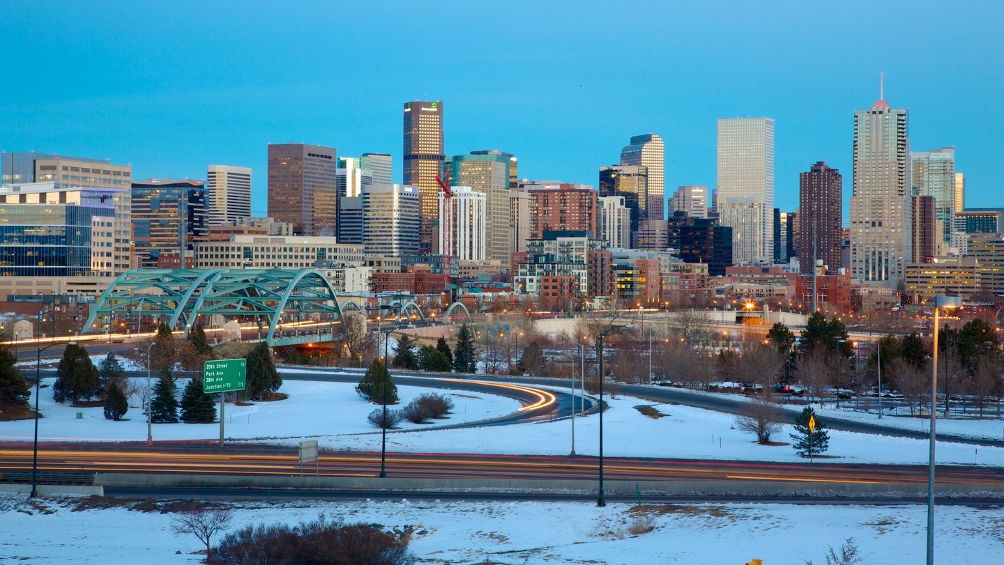 Downtown Denver city view, cleaning service area of SparkEaseCleaning