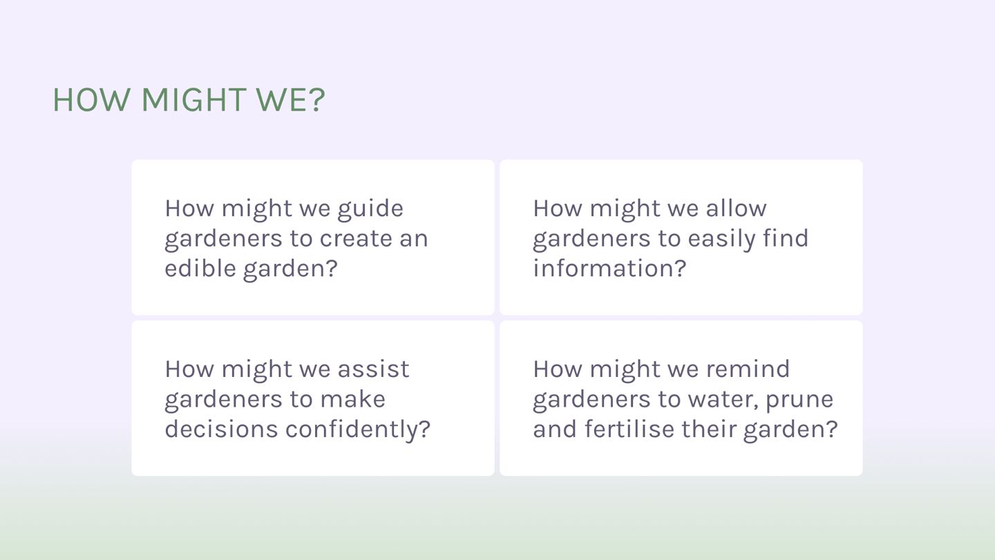 Sunny Patch - How Might We