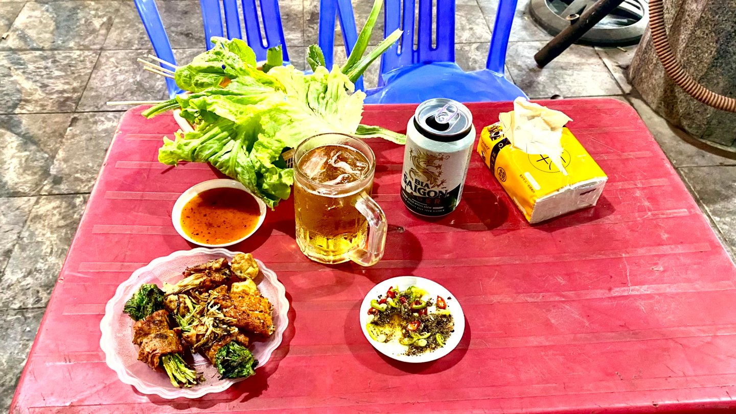street grill food Vietnam