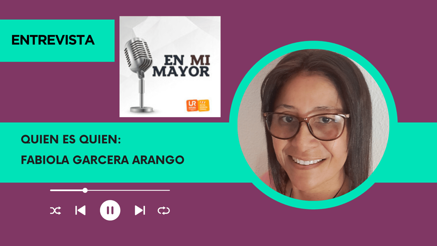 IMAGEN ENTREVISTA FABIOLA GARCERÁ PROGRAMA EN MI MAYOR UJA