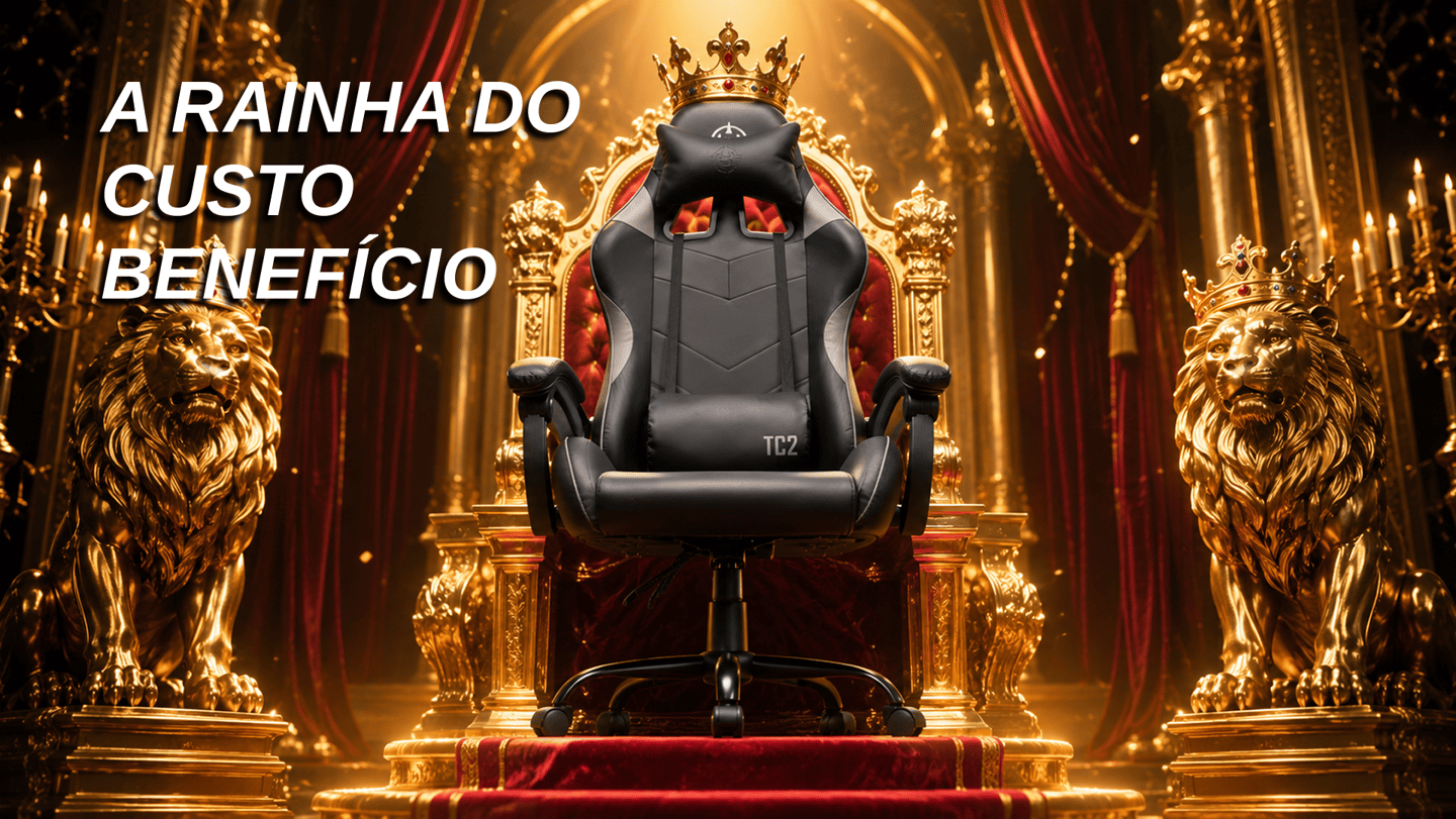 Cadeira gamer TGT Heron TC2 a rainha do custo benefício