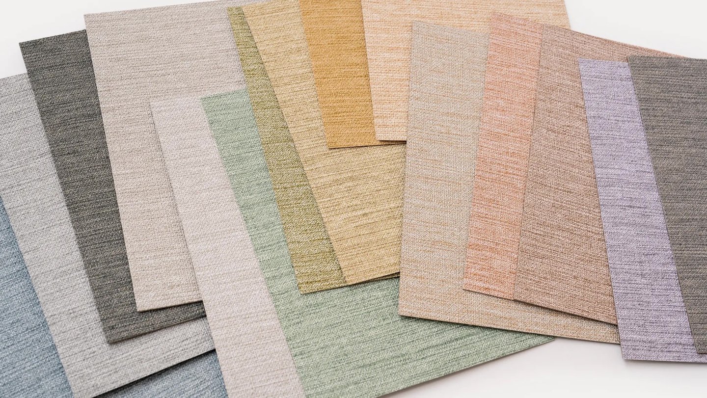 Luxor vinilinių sienų dangų paletė