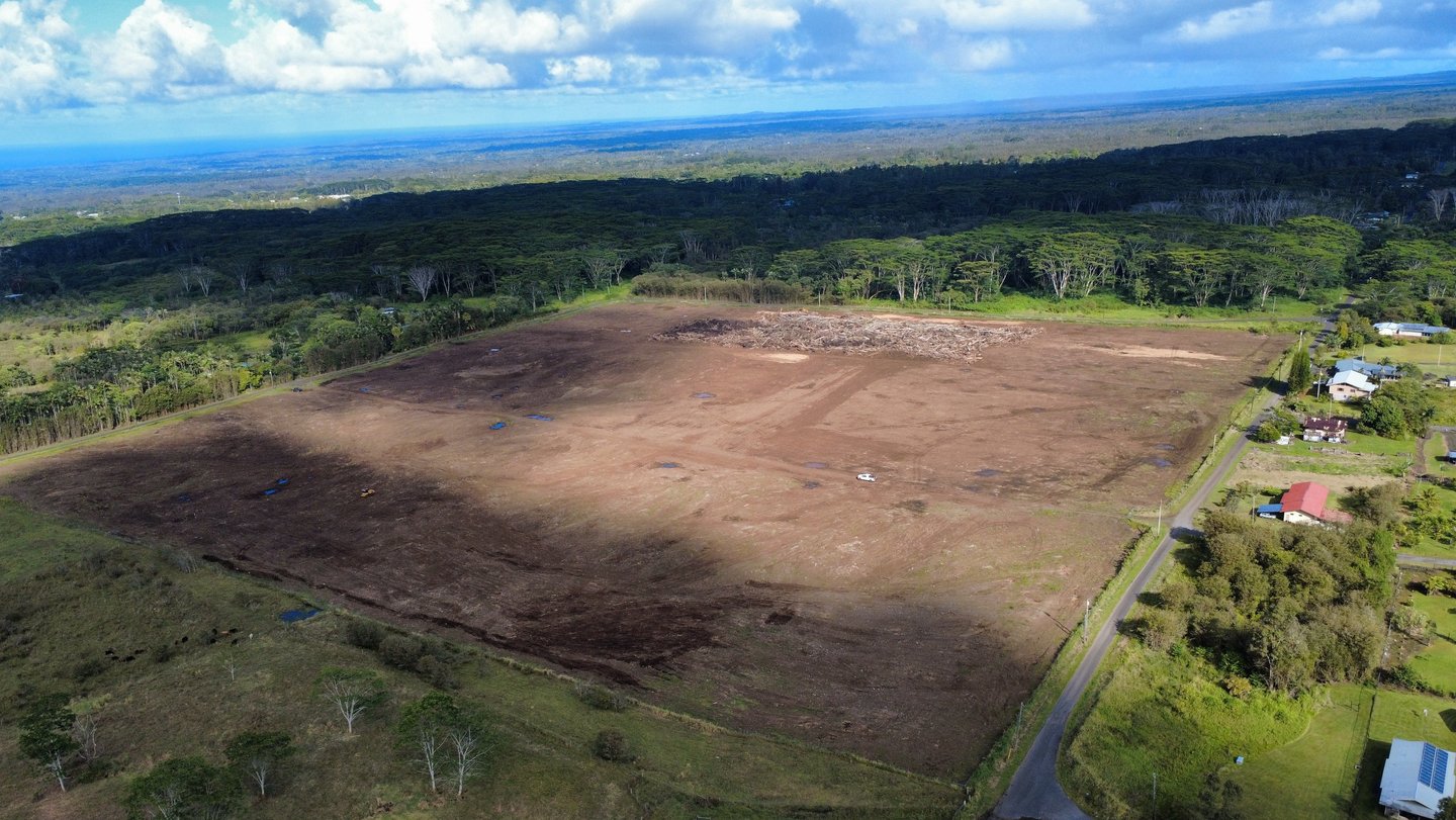 Large Acreage Clearing Big Island