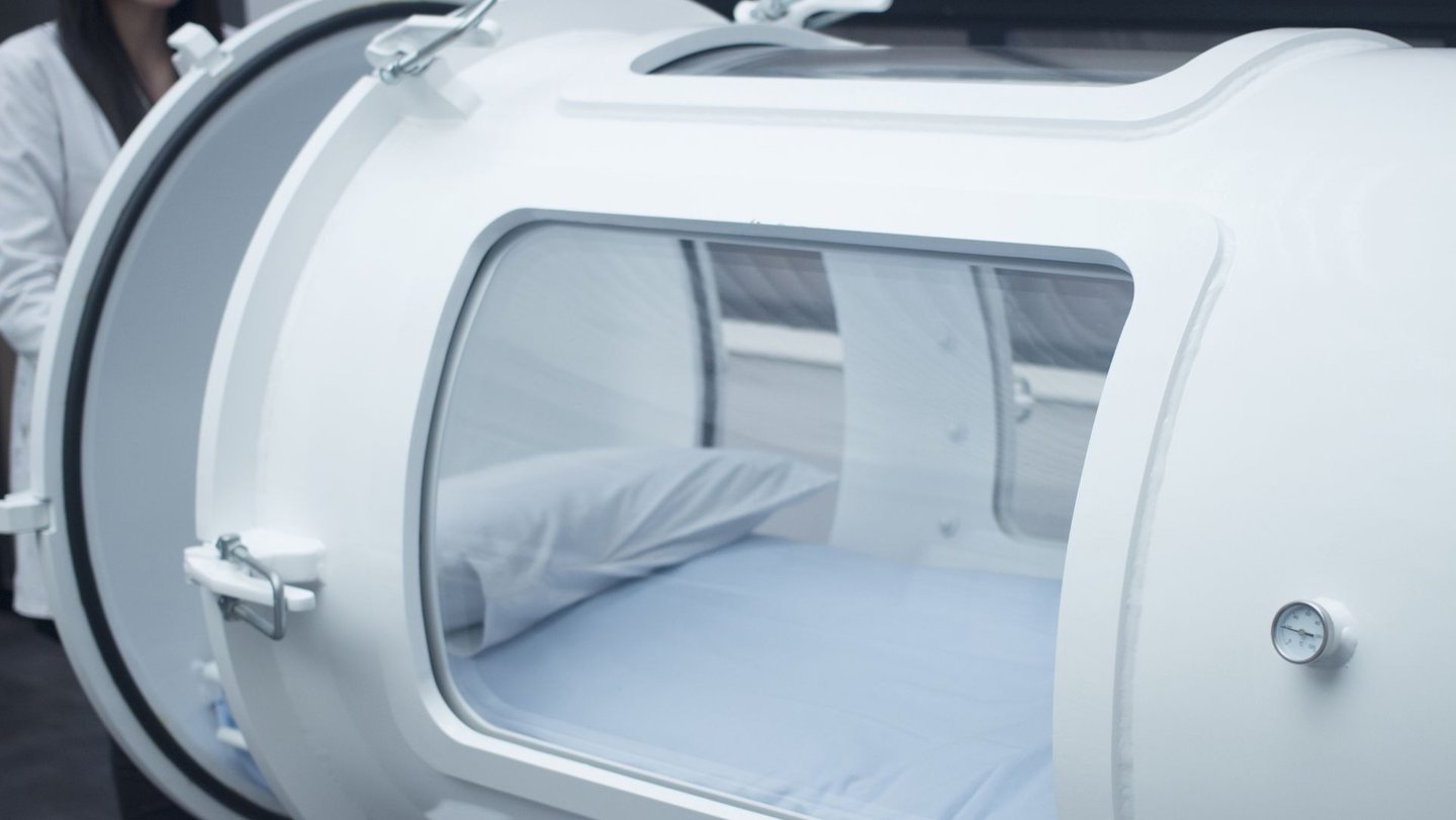 hyperbaric oxygen chamber midlife reinvention.