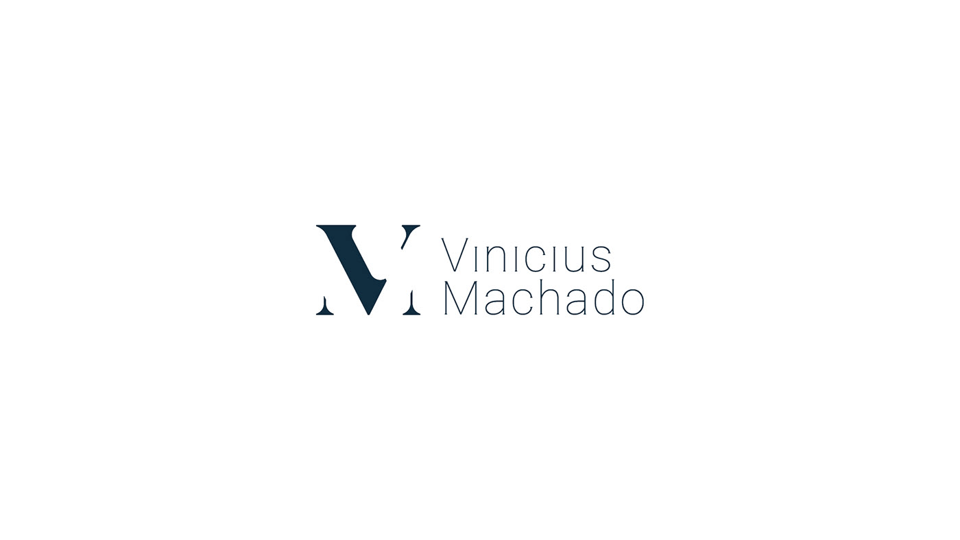 Projeto Vinicius Machado – Projeto de Identidade Visual feito pelo Estúdio Criativo Voluca