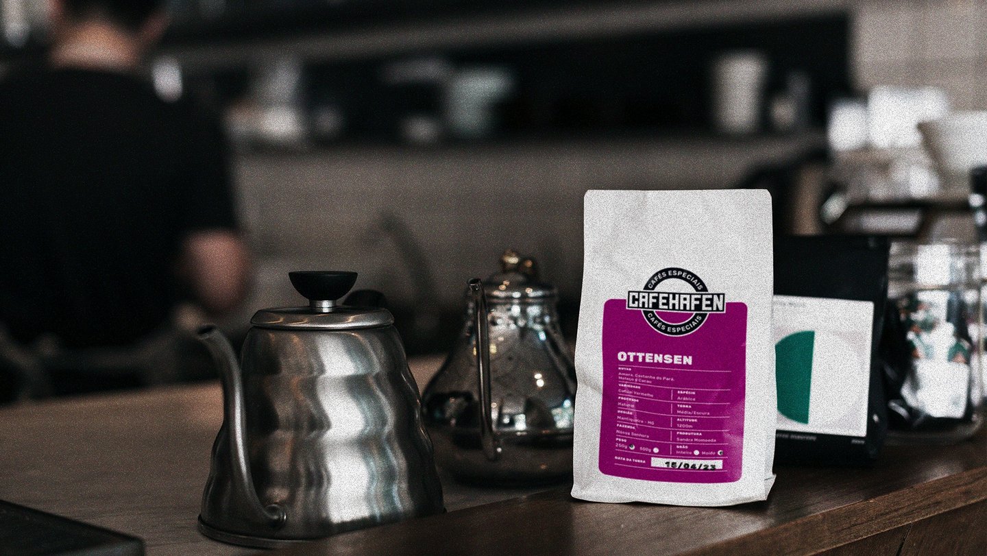 Criação de Identidade Visual | Cafehafen | Cafés Especiais