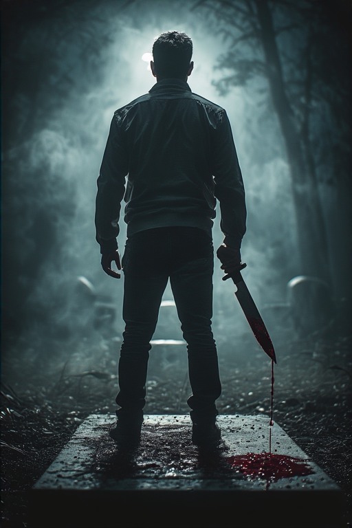 Murdered by Darkness Front Cover Image