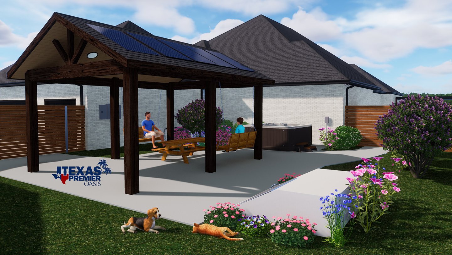 Backyard Preview Rendering 3D