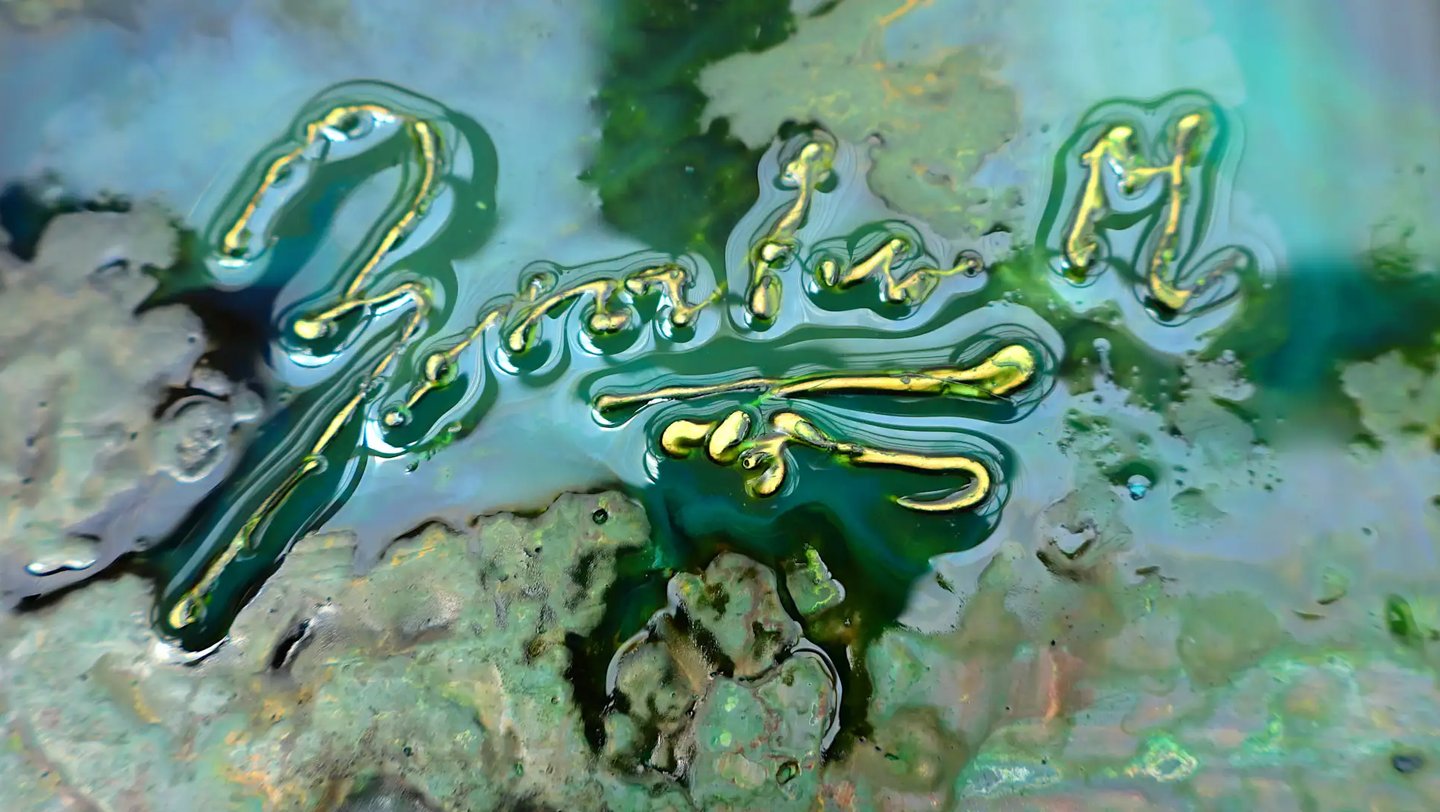 Kunstvolle Signatur von Michael Bratusa