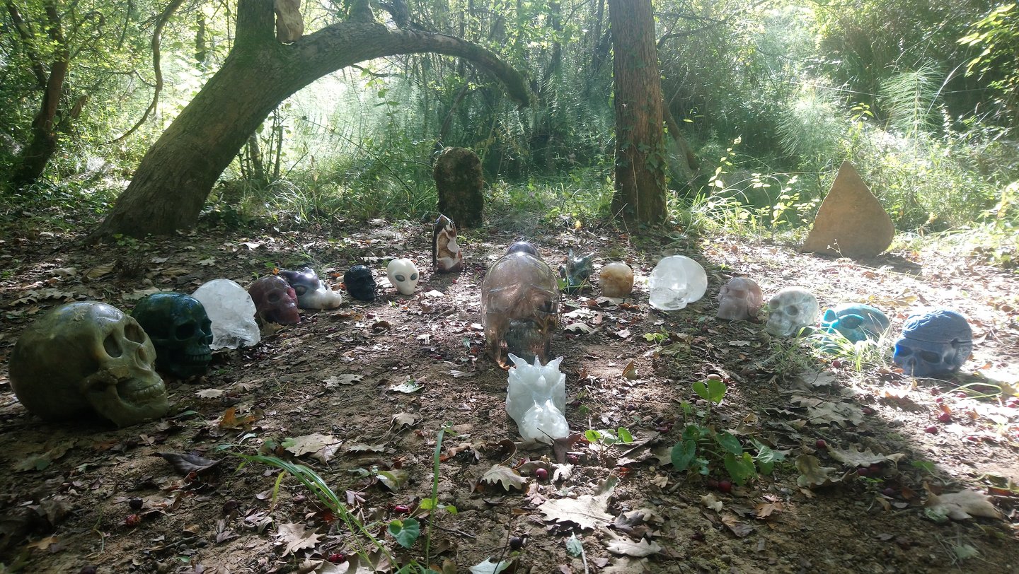 crânes cristal