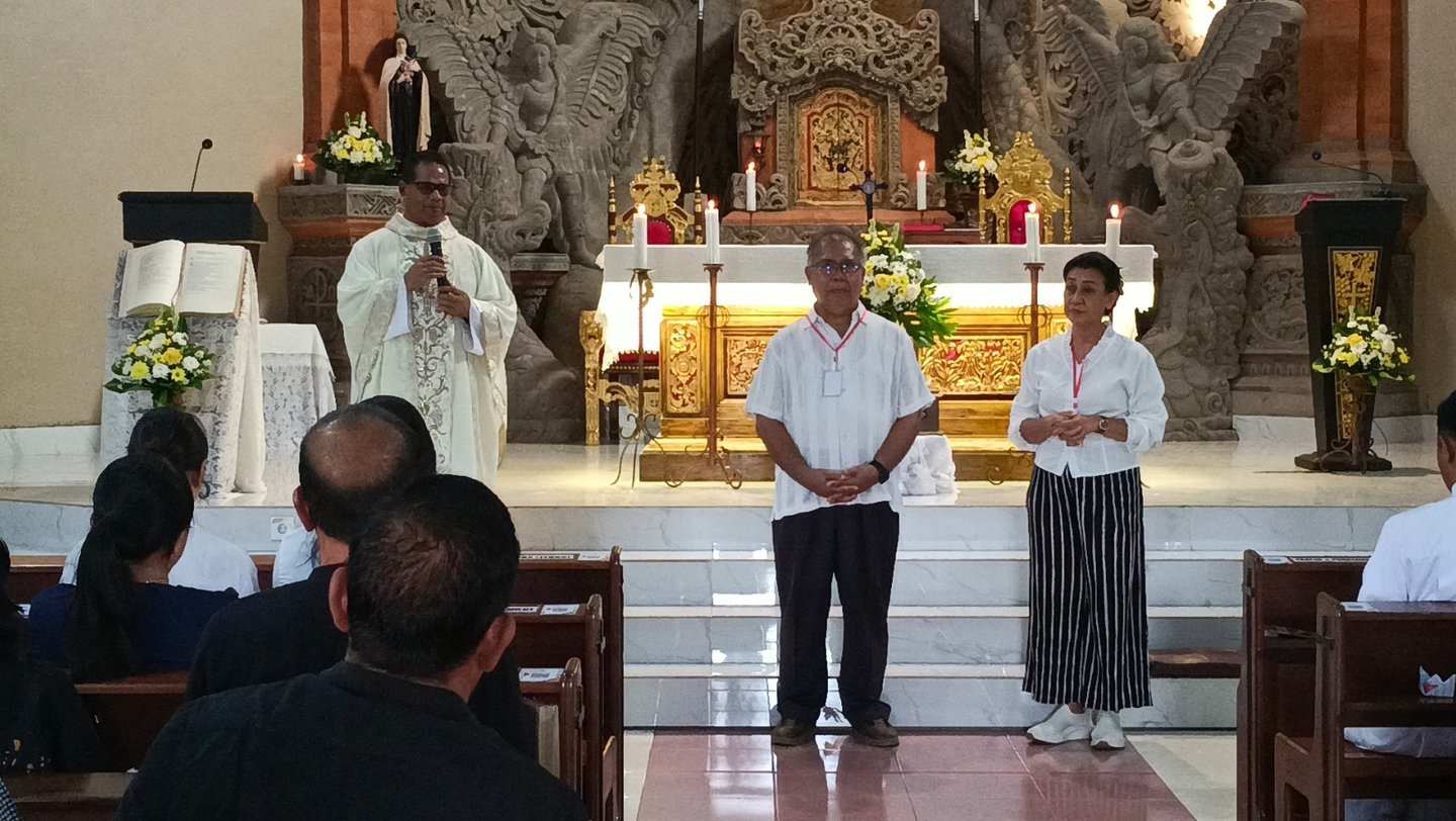 RP. Gabriel Madja, SVD Pastor Rekan Paroki Tritunggal Mahakudus Tuka Bali