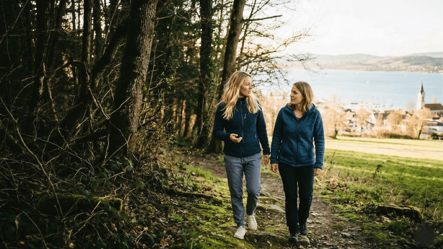 Coaching Radolfzell: Systemisches Geh-Spräch am Bodensee.
