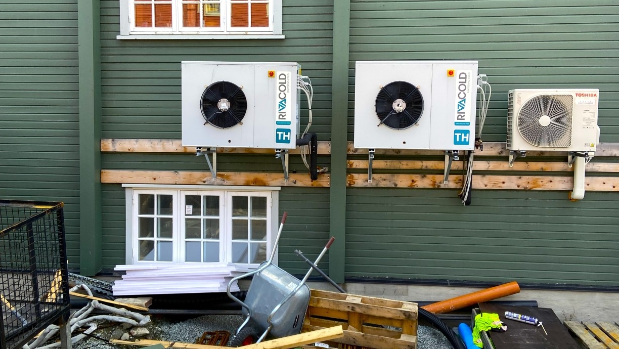 Wärmepumpe in Sanierung