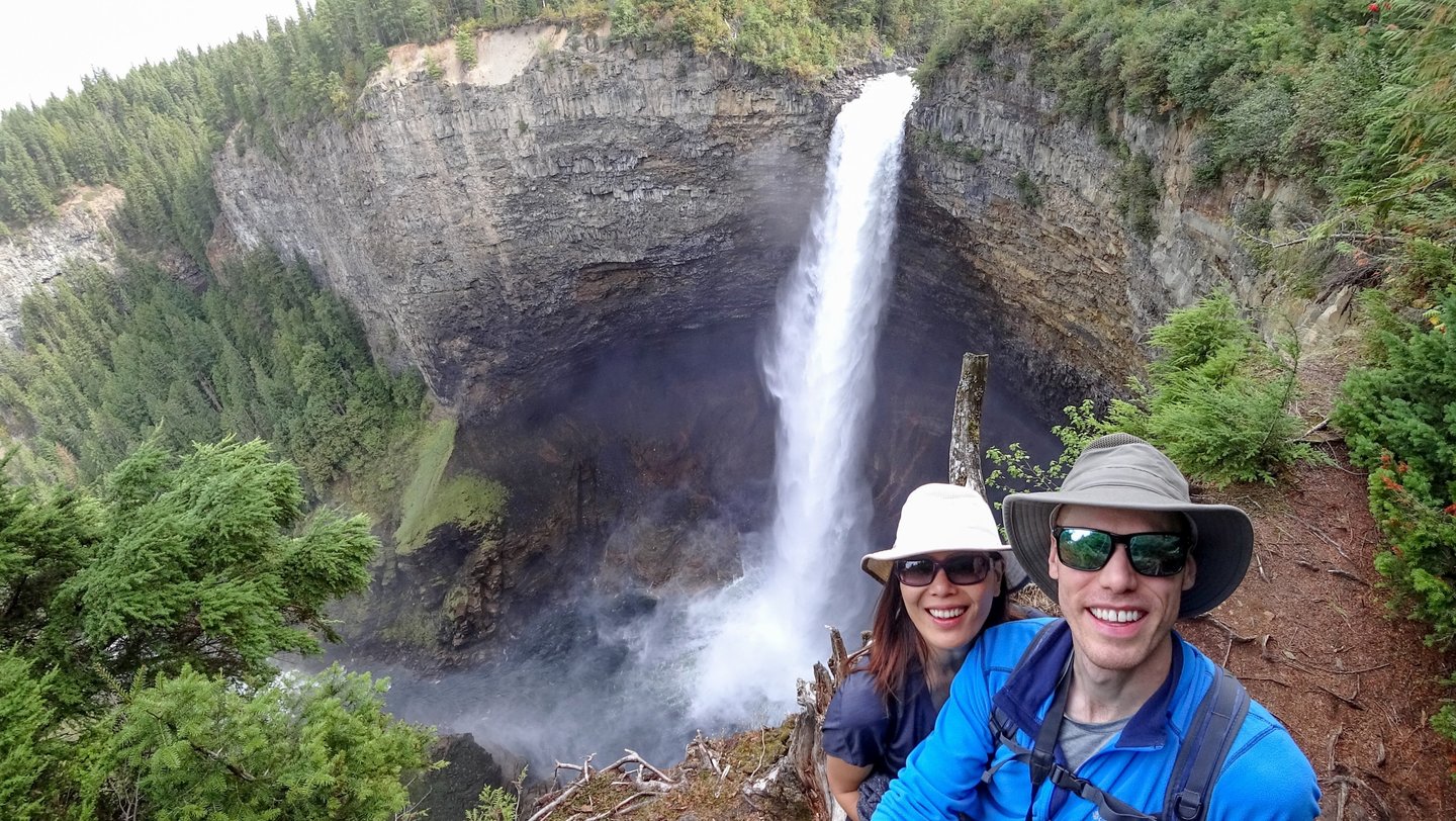Helmcken Falls view from the Rim trail