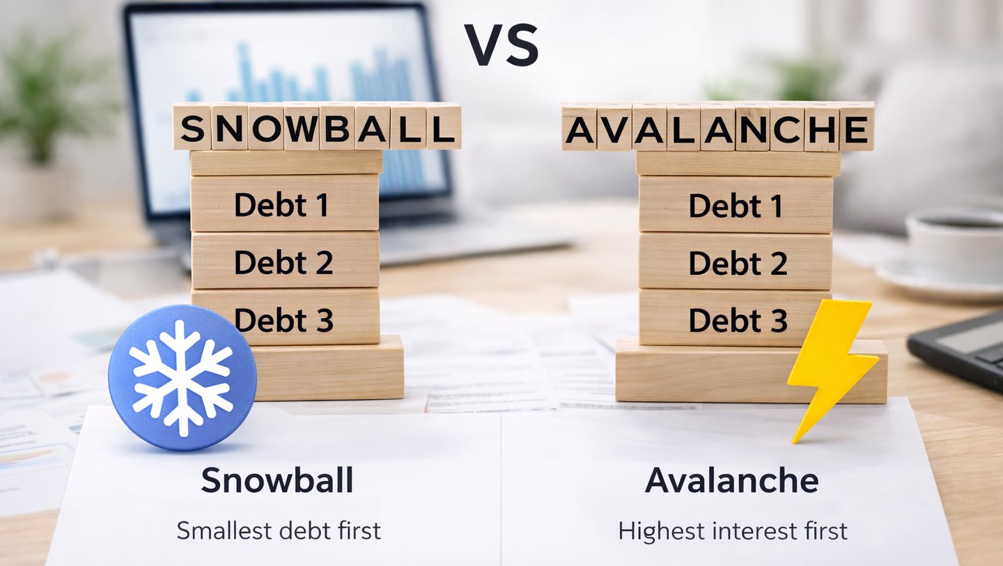 Debt Payoff Strategies (Snowball vs Avalanche)_cleareveryday.com