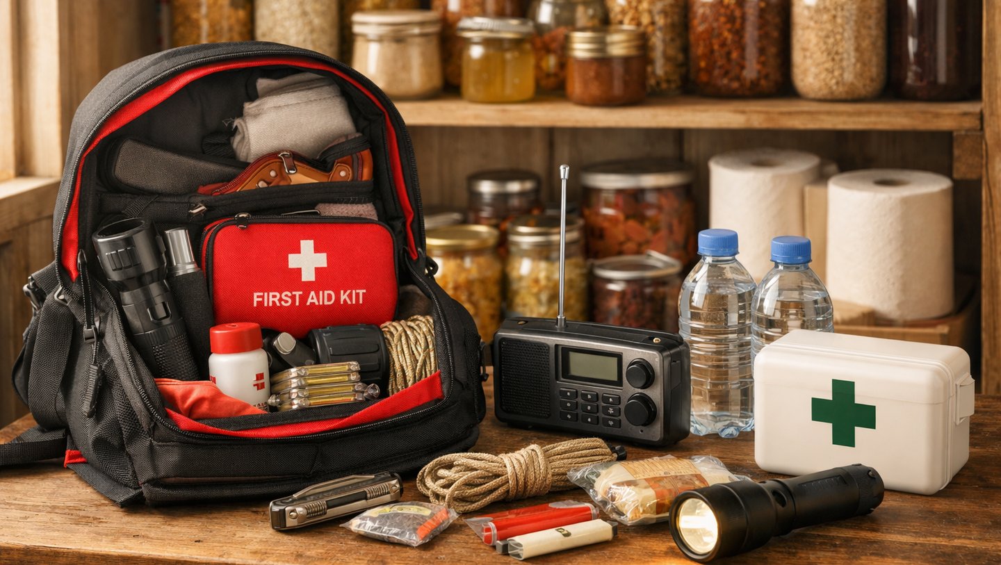 kit de supervivencia 72 horas para preparar el hogar