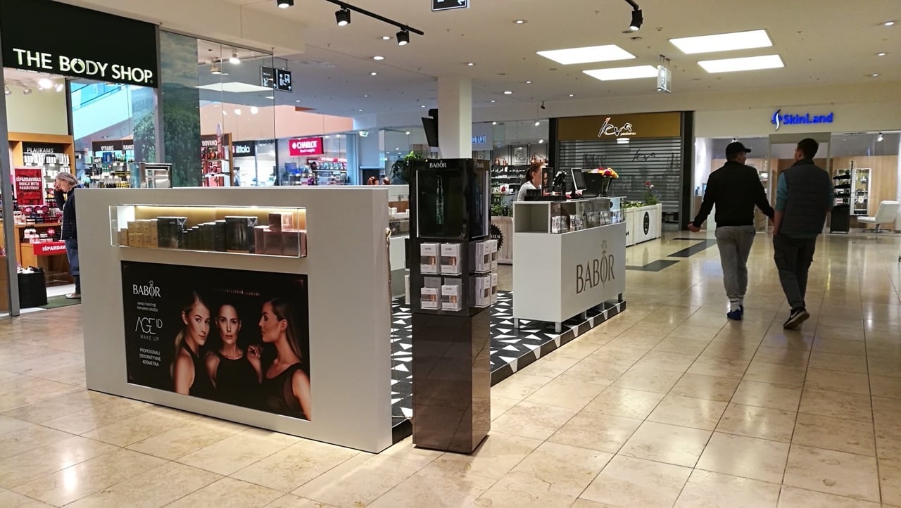 grindys prekybos salose