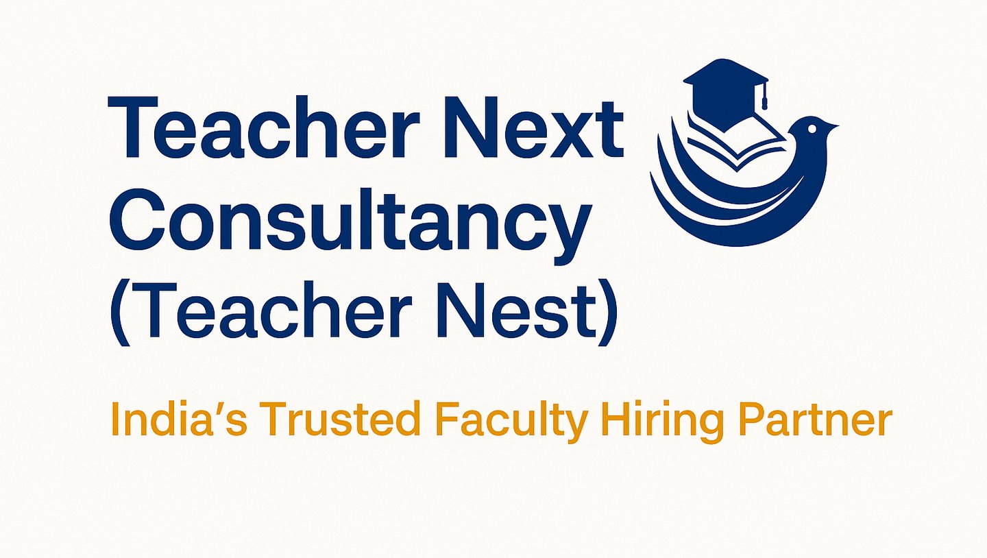 Teacher Next Consultancy (Teacher Nest Consultancy) branding graphic showing the official logo