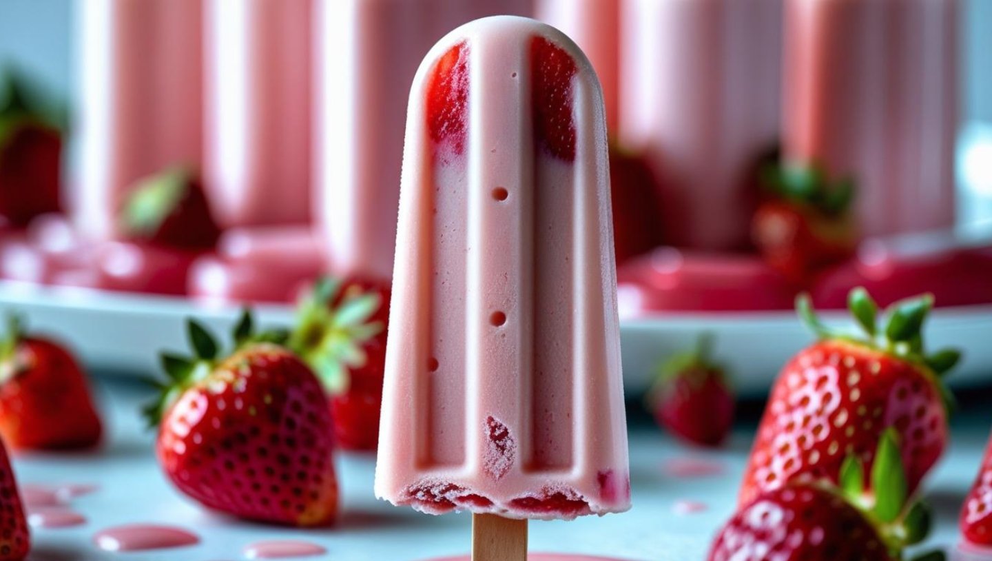 Strawberry Popsicle