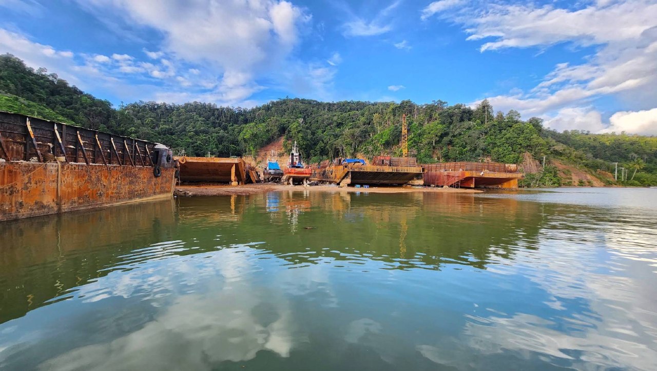 Galangan kapal kendari PT nautica Oriental Shipyard