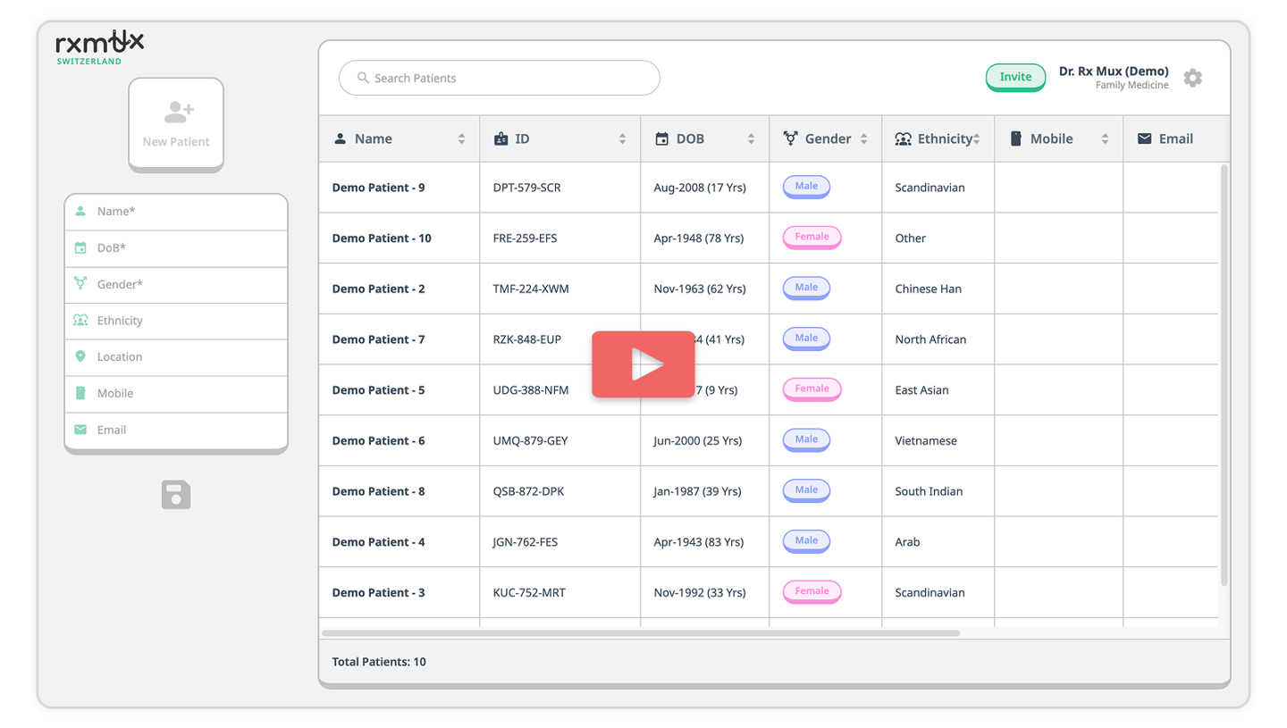 rxmux demo video
