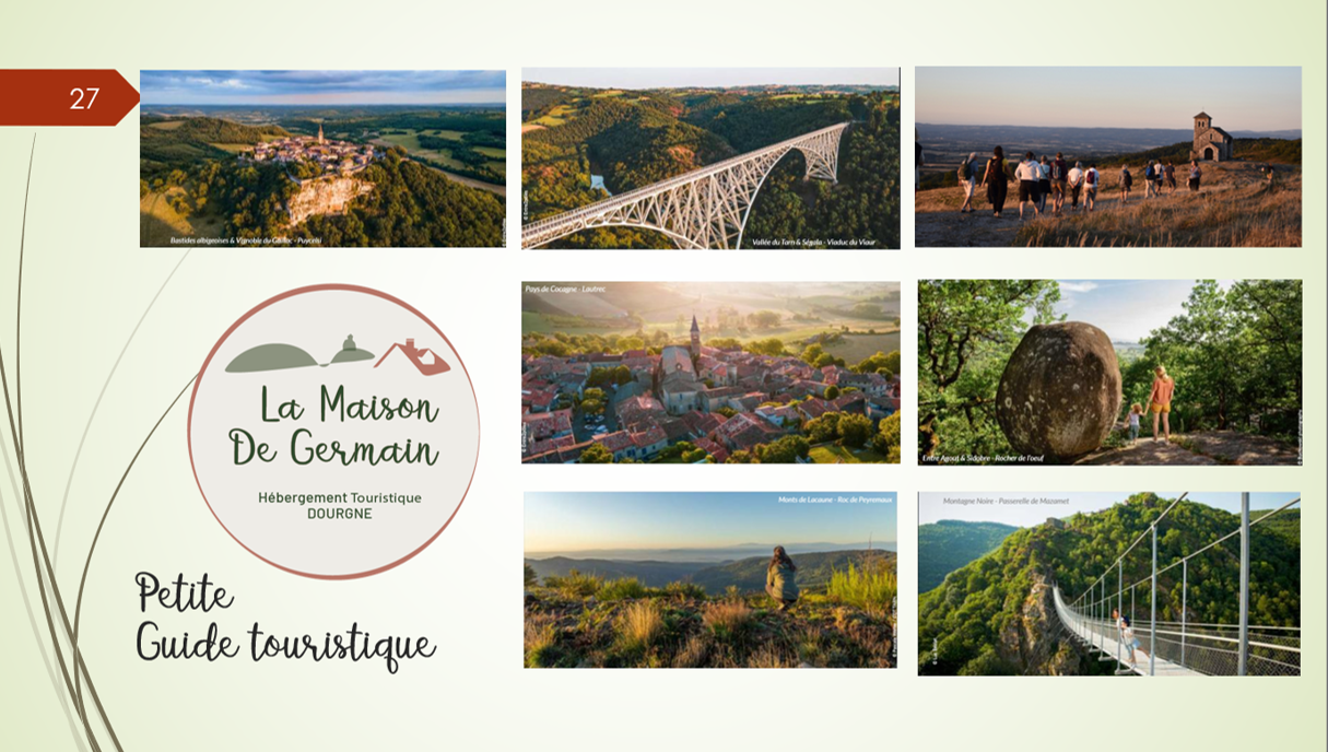 Le Petit guide touristique de la Maison de Germain