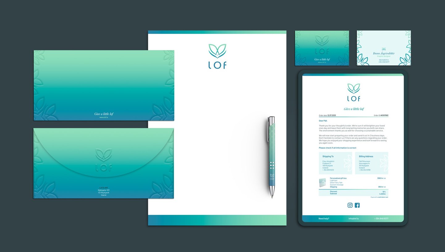 Stationary design for LOF