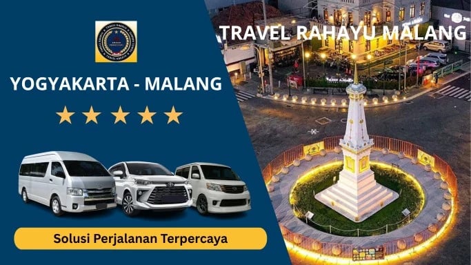 Travel Yogyakarta ke Malang dari Travel Rahayu Malang pakai mobil Hiace dan gedung Balai Kota Malang