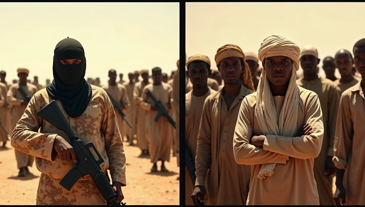 The citizens of Timbuktu refusing to allow their knowledge destroyed.