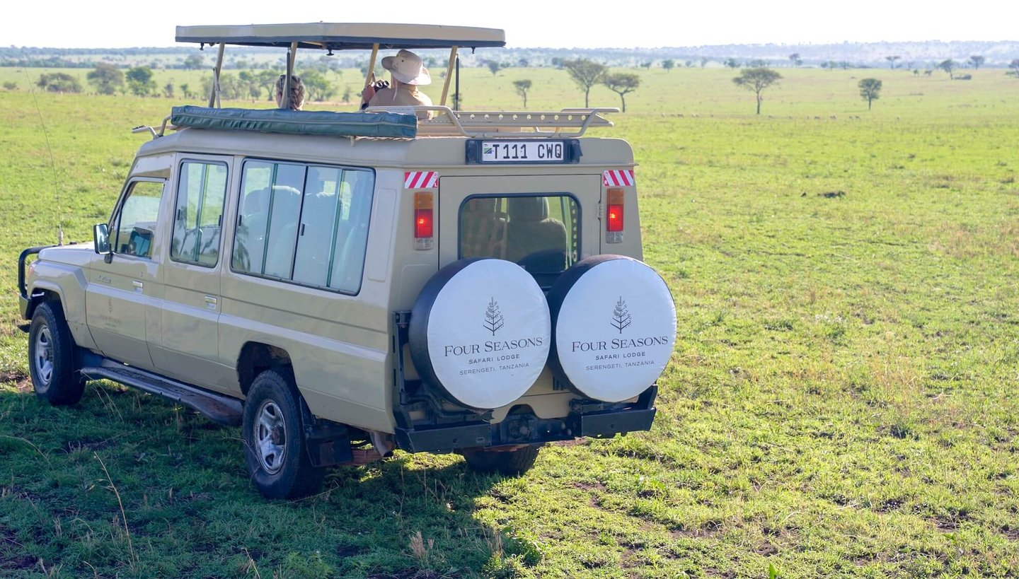 Four Seasons Serengeti Tanzania game safari car