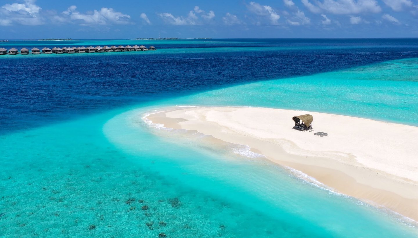 kudadoo maldives private island arial