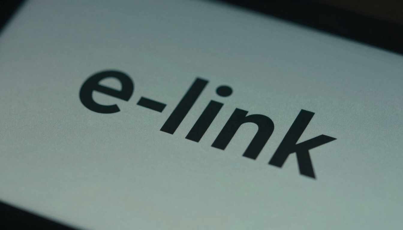 Macro close-up of a modern e-ink display showing crisp technical typography, cool diffused screen-glow, slate and teal tones.