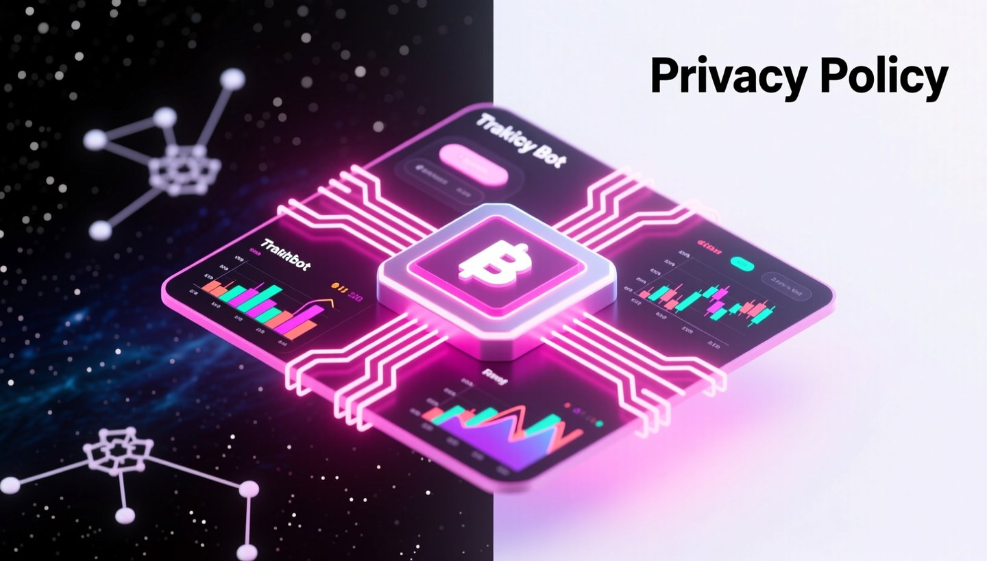 a phone with a phone screen displaying a privacy policy