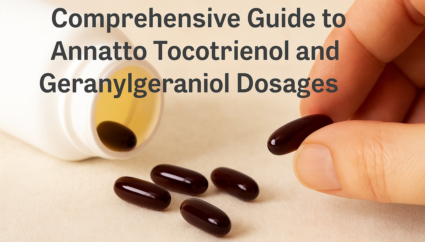 Tocotrienol and geranylgeraniol comprehensive guide to dosages